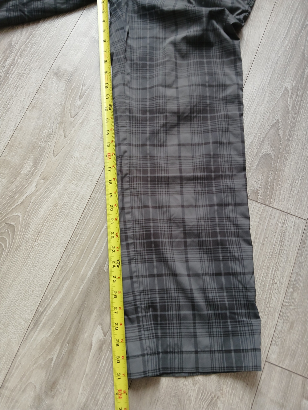 Nike Golf Tour Performance Dri-Fit Pants Men's Size 38 X 32 Gray Plaid - Picture 6 of 13